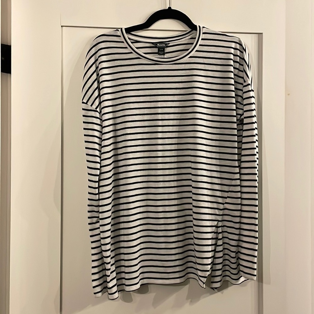 Roots striped long sleeve